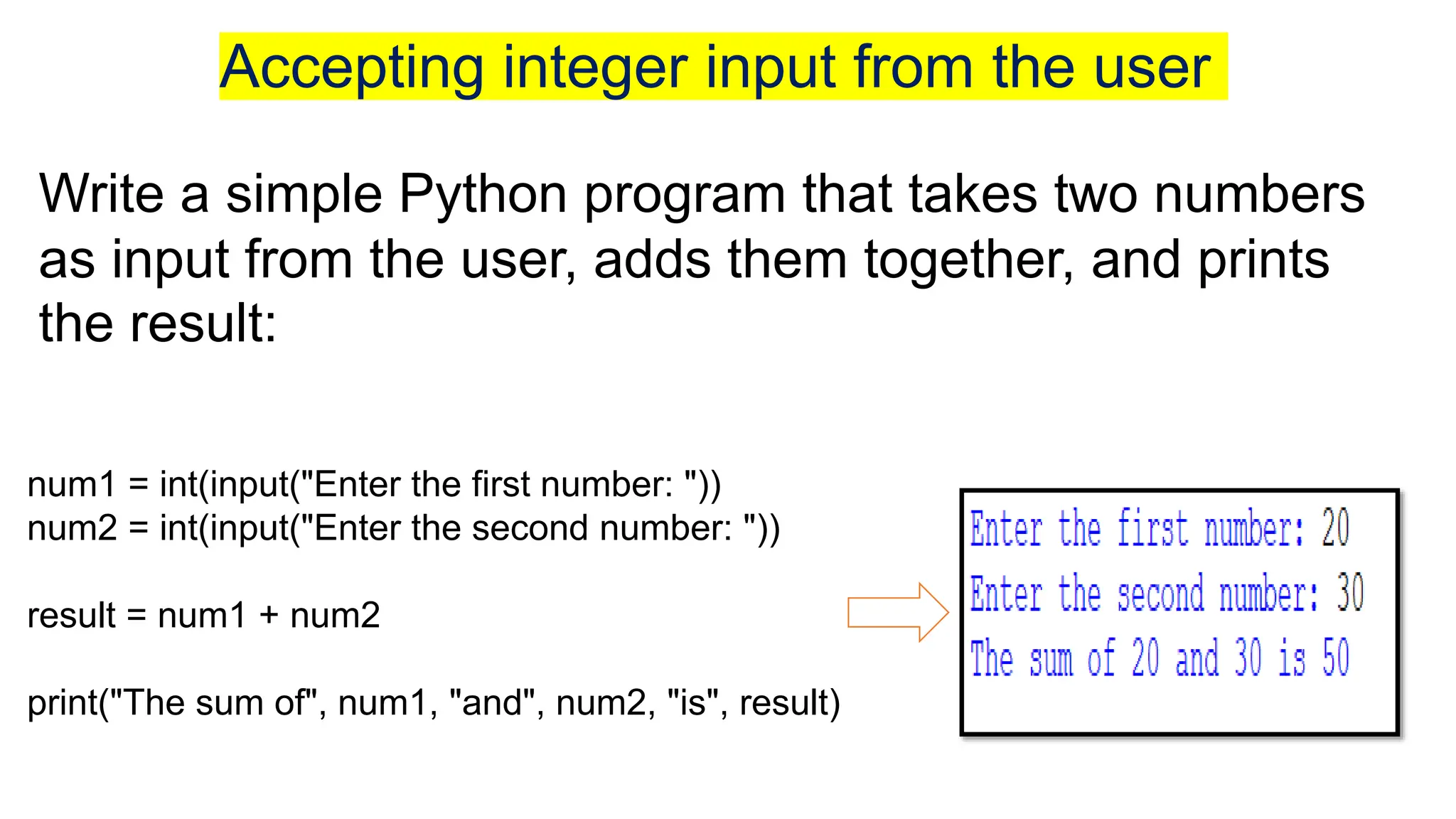 Python Lesson for the beginners to understand the basic concept of ...