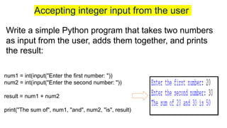 Python Lesson for the beginners to understand the basic concept of ...