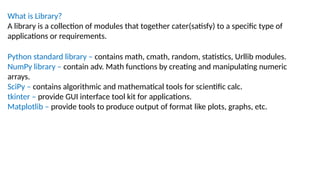 Class 12 CBSE Chapter: python libraries.pptx