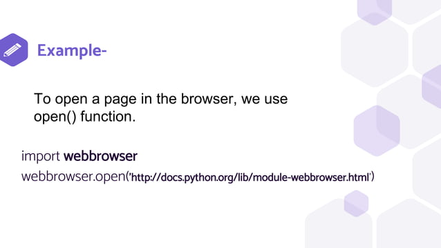 Python Libraries and Modules | PPT