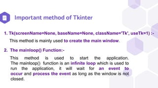Python Libraries and Modules | PPTX