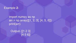 Python Libraries and Modules | PPTX