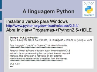 - O interpretador Python 