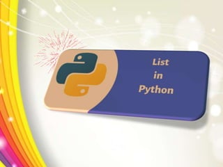Python lists | PPT