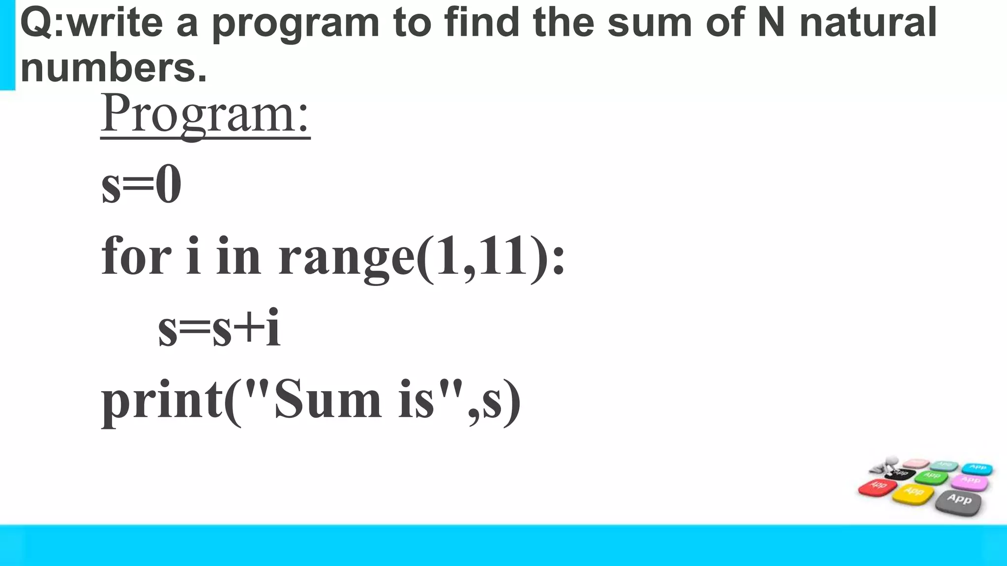 Loops in Python | PPT