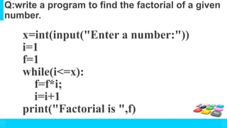 Loops in Python | PPT