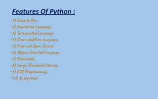 Python made easy | PDF