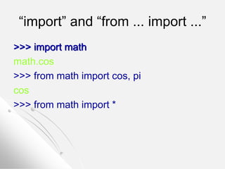 Python material | PPTX