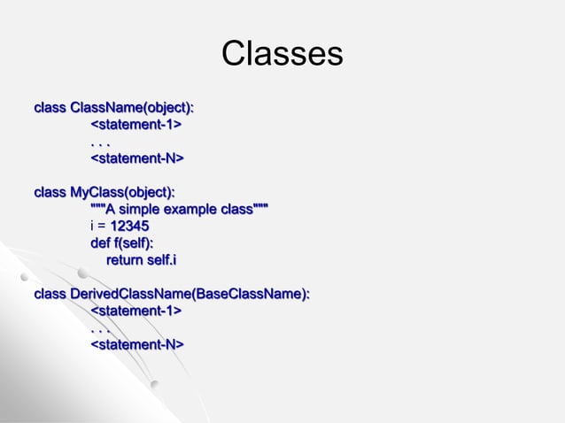 Python material | PPT