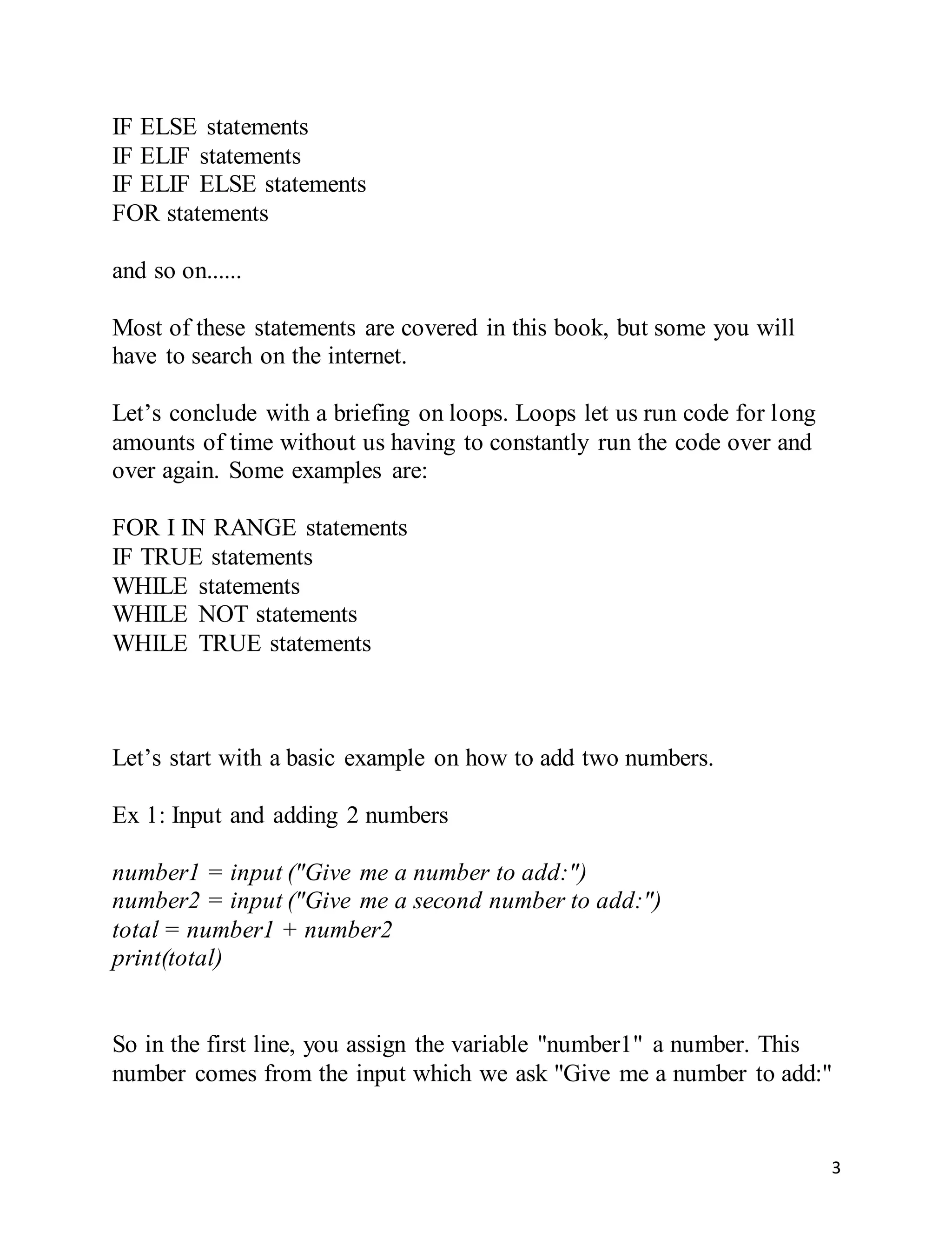 Python Math Concepts Book | DOCX