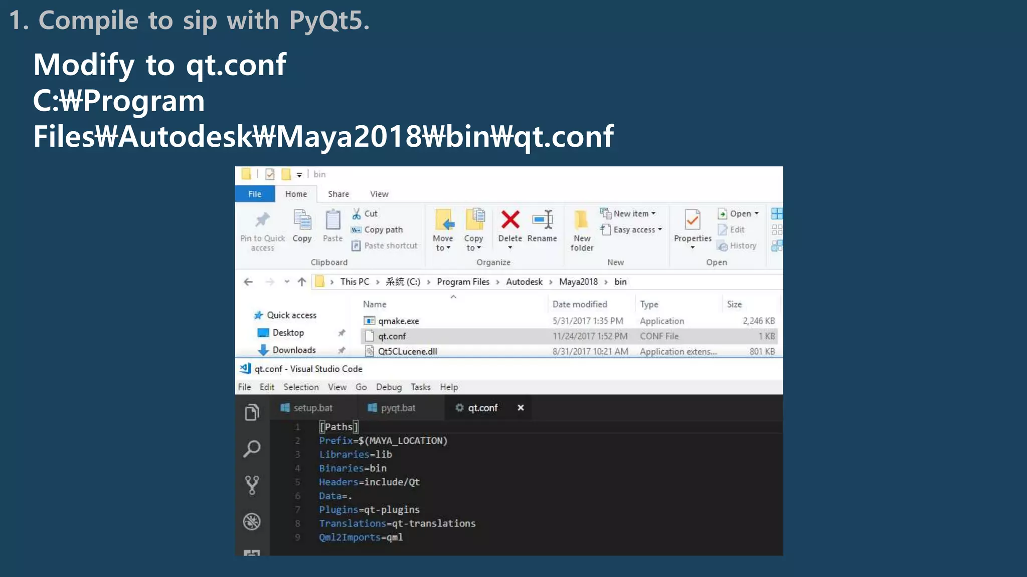 Python maya 2018 setup note | PPT