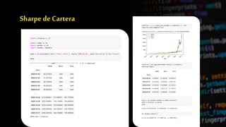 Sharpe deCartera
 
