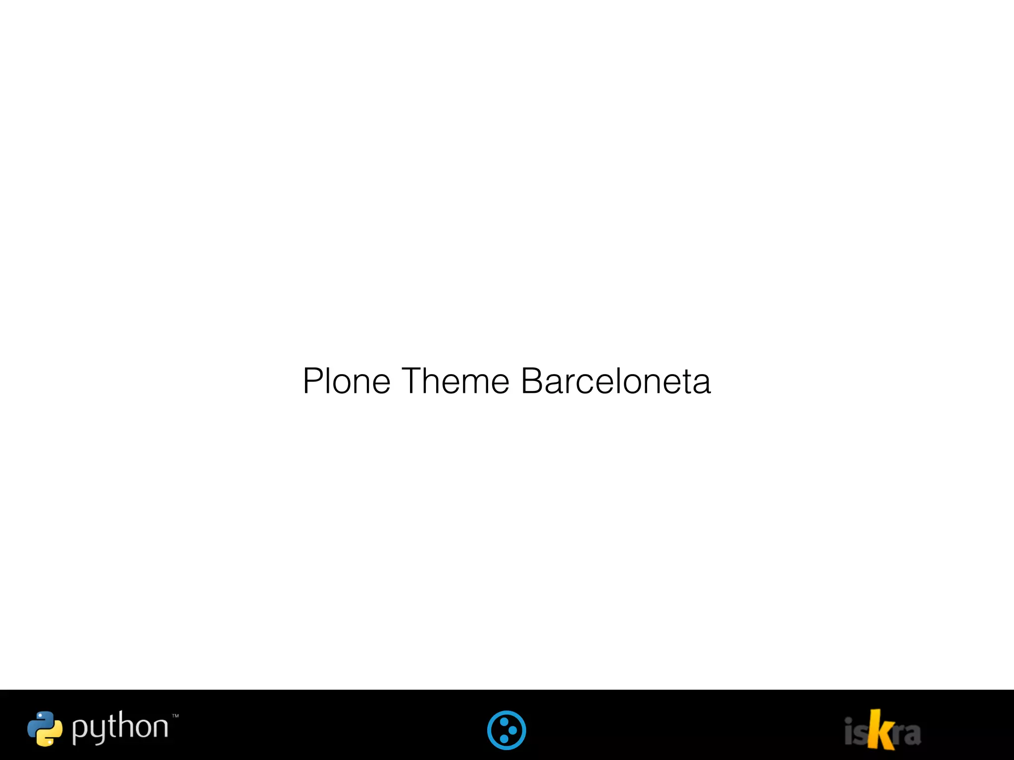 Plone Theme Barceloneta
 