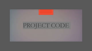 PYTHON MINI PROJECT WITH CODE.pptx