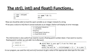 Comprehensive Introduction to Python Programming Basics and Data Types ...