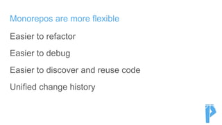 Python monorepos what, why and how (shared) | PPT