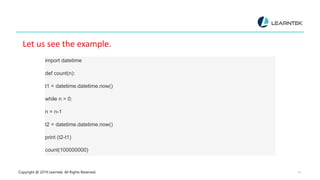 Python multithreading | PPTX