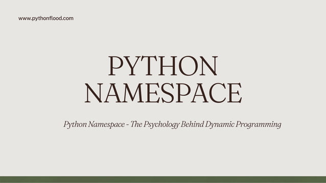 Python Namespace.pdf