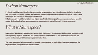 Python Namespace.pdf