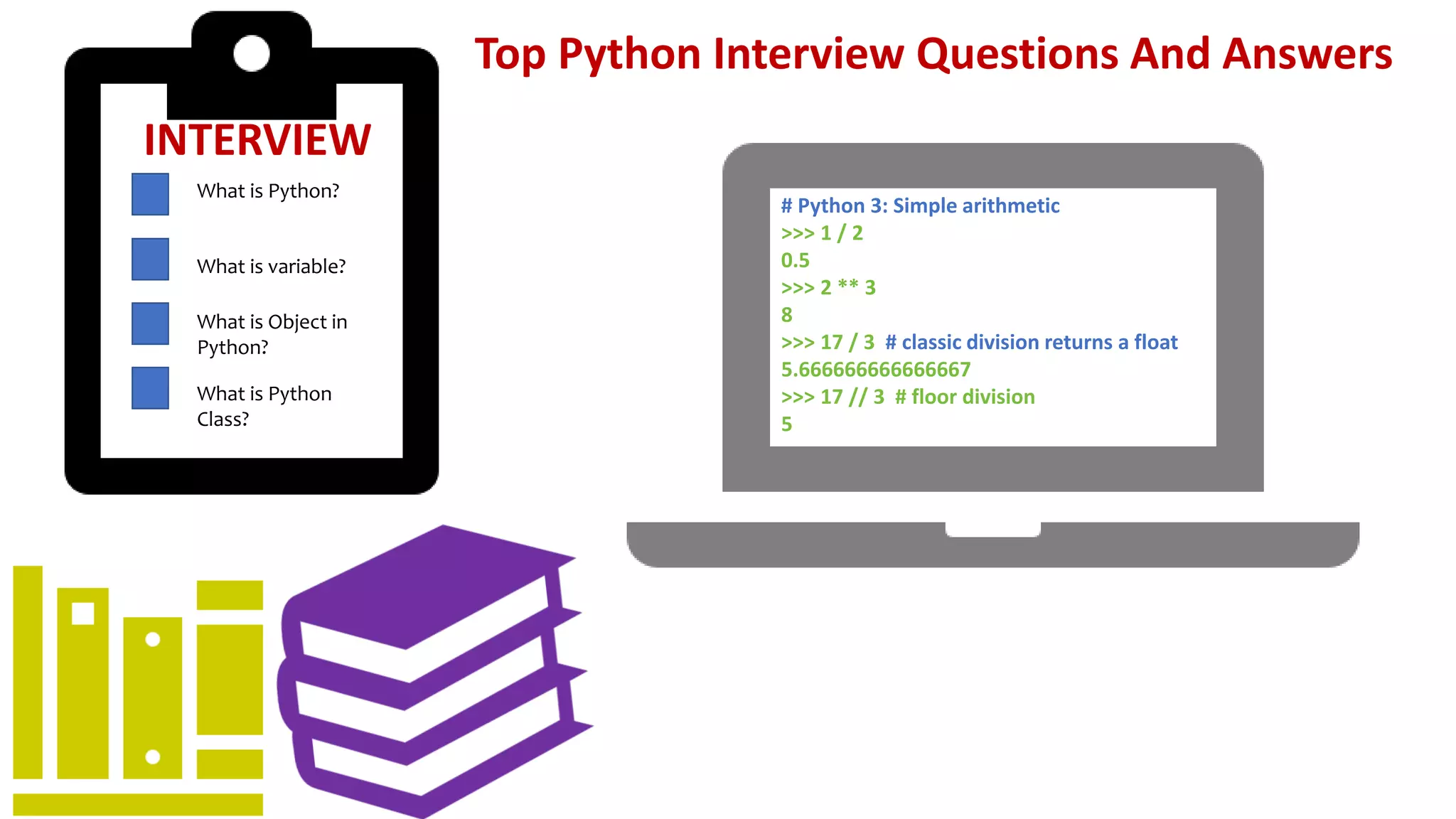Python interview question for students | PPTX | Programming Languages ...