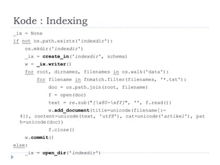 Python untuk Pemrosesan Teks Bahasa Indonesia | PPTX