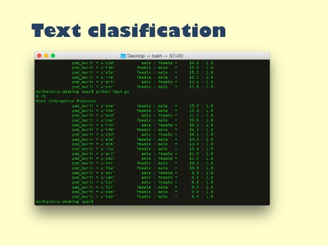 Python NLTK