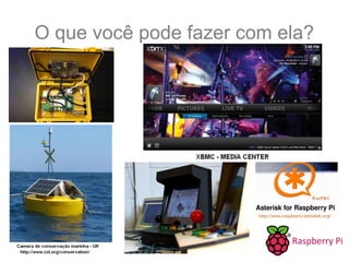 O que você pode fazer com ela?
 