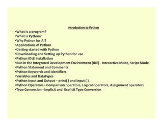 Python notes-part 1.pdf /BY ACNUUYHHSJNH | PDF