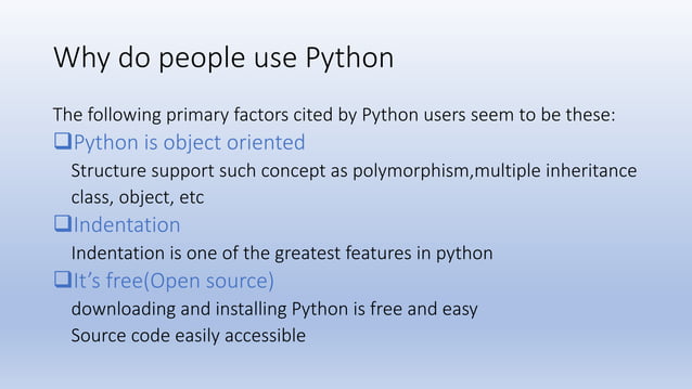 Python presentation by Monu Sharma | PPTX | Programming Languages ...