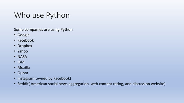 Python presentation by Monu Sharma | PPTX | Programming Languages ...