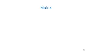 Matrix
63
 