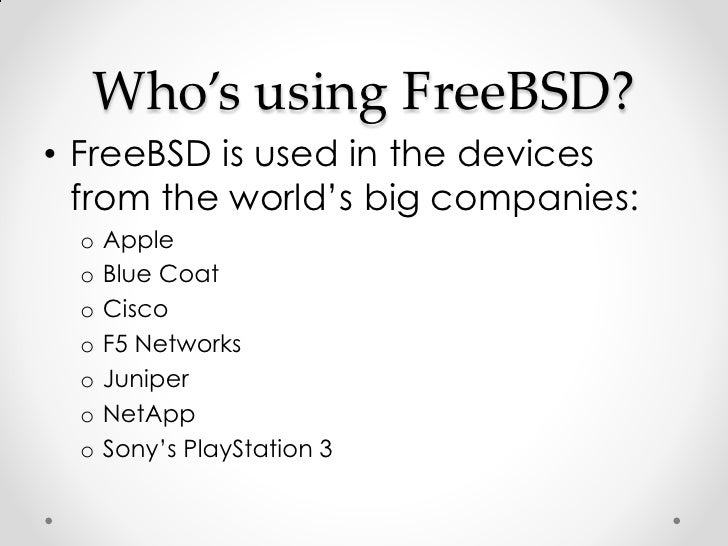 freebsd ps3