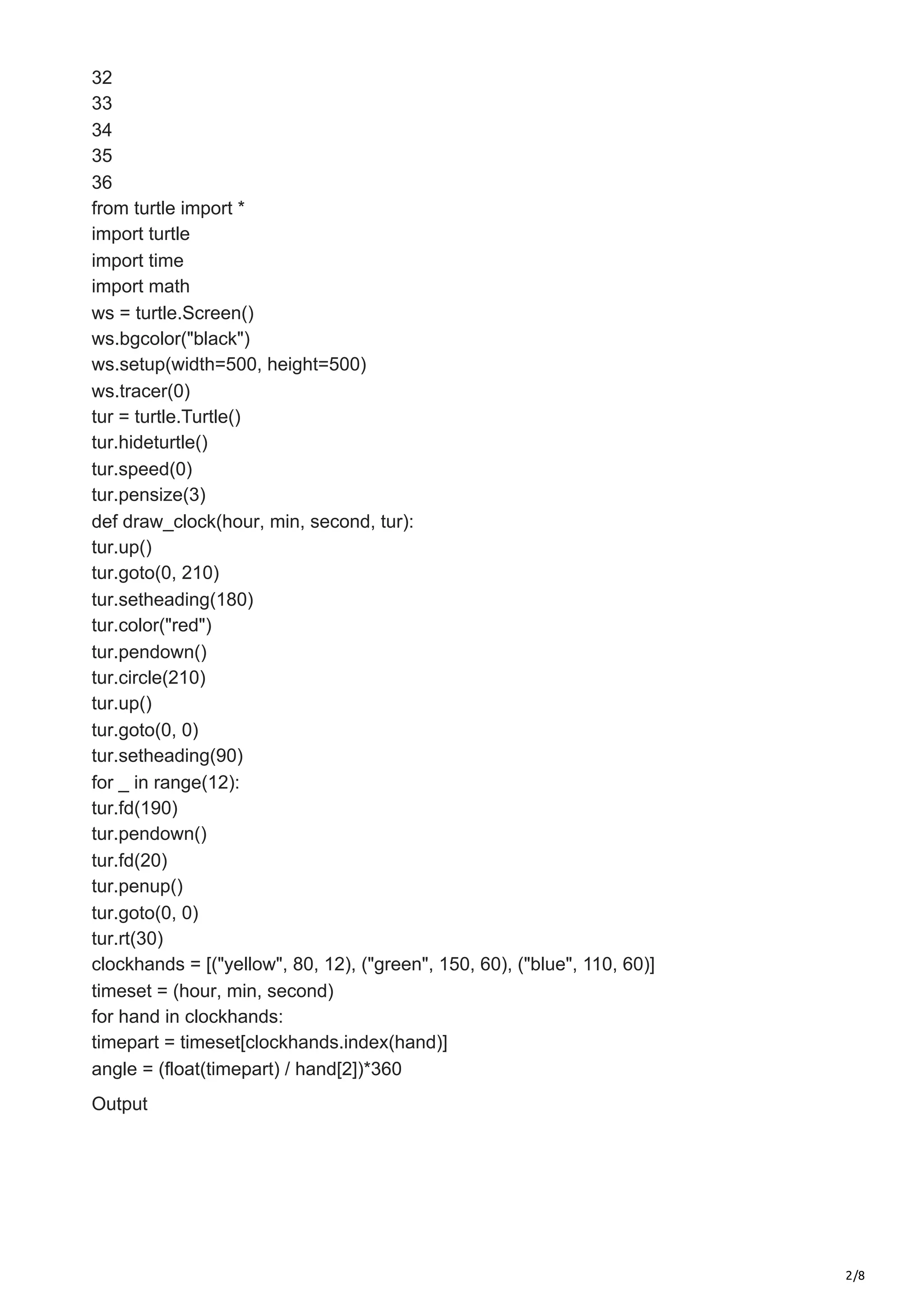 Python Online Compiler | PDF