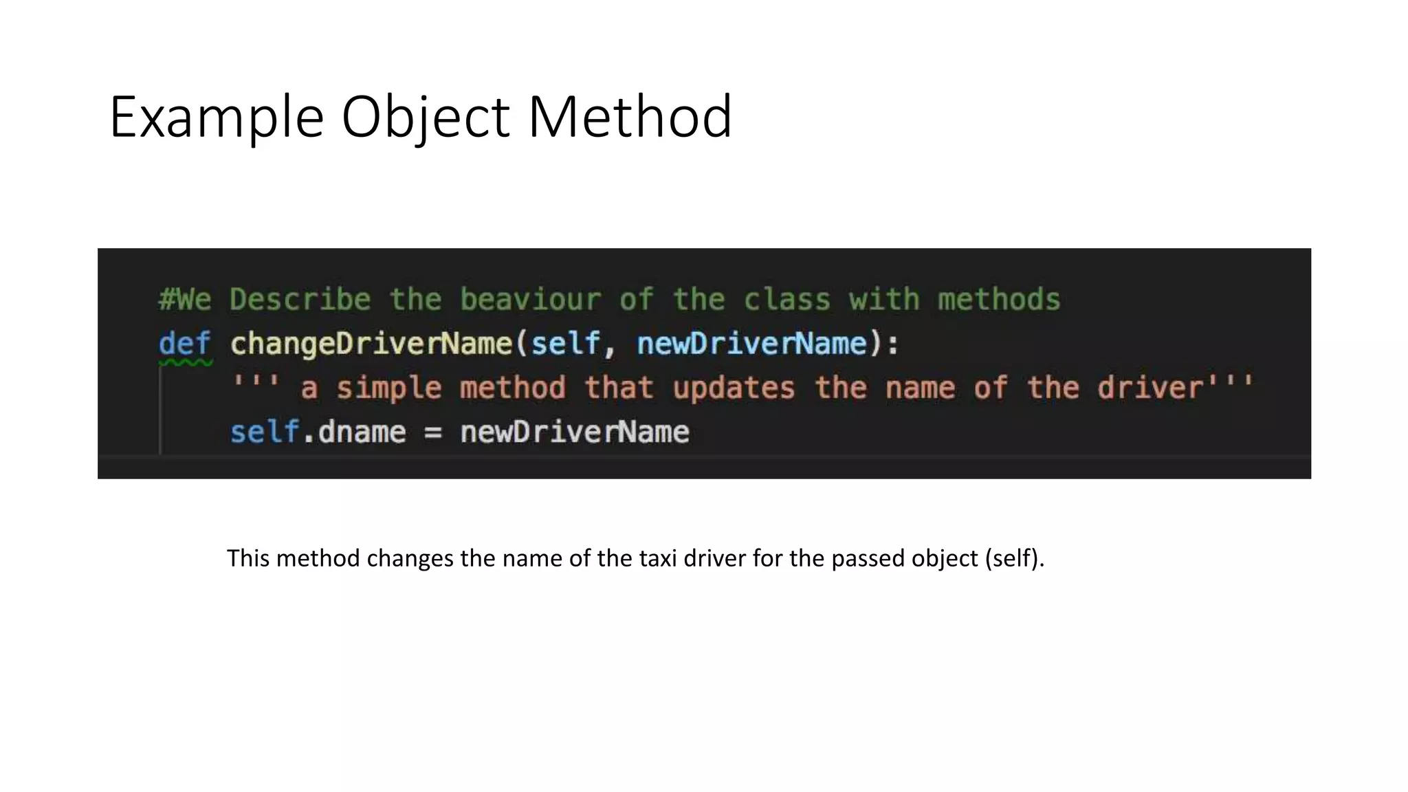 Python oop class 1 | PPT