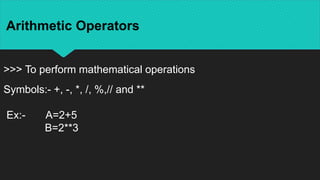 Python operator, data types.pptx