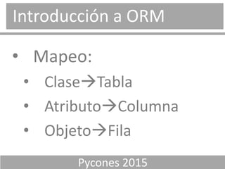 Python Comparing ORM | PDF