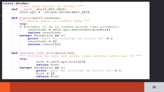 Python & OSINT para proyectos de seguridad | PDF