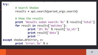 Python & OSINT para proyectos de seguridad | PDF