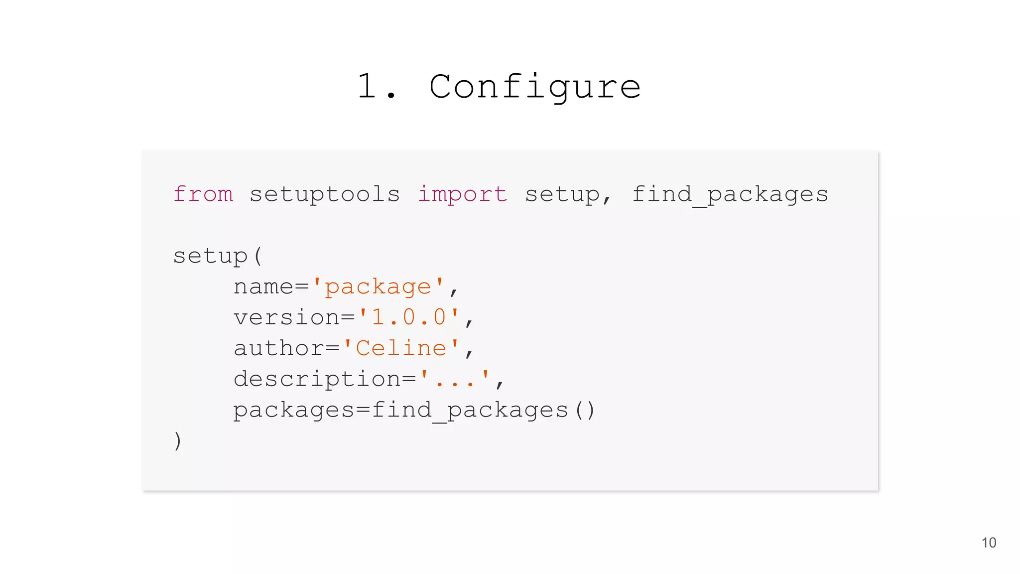 Python packaging | PPT