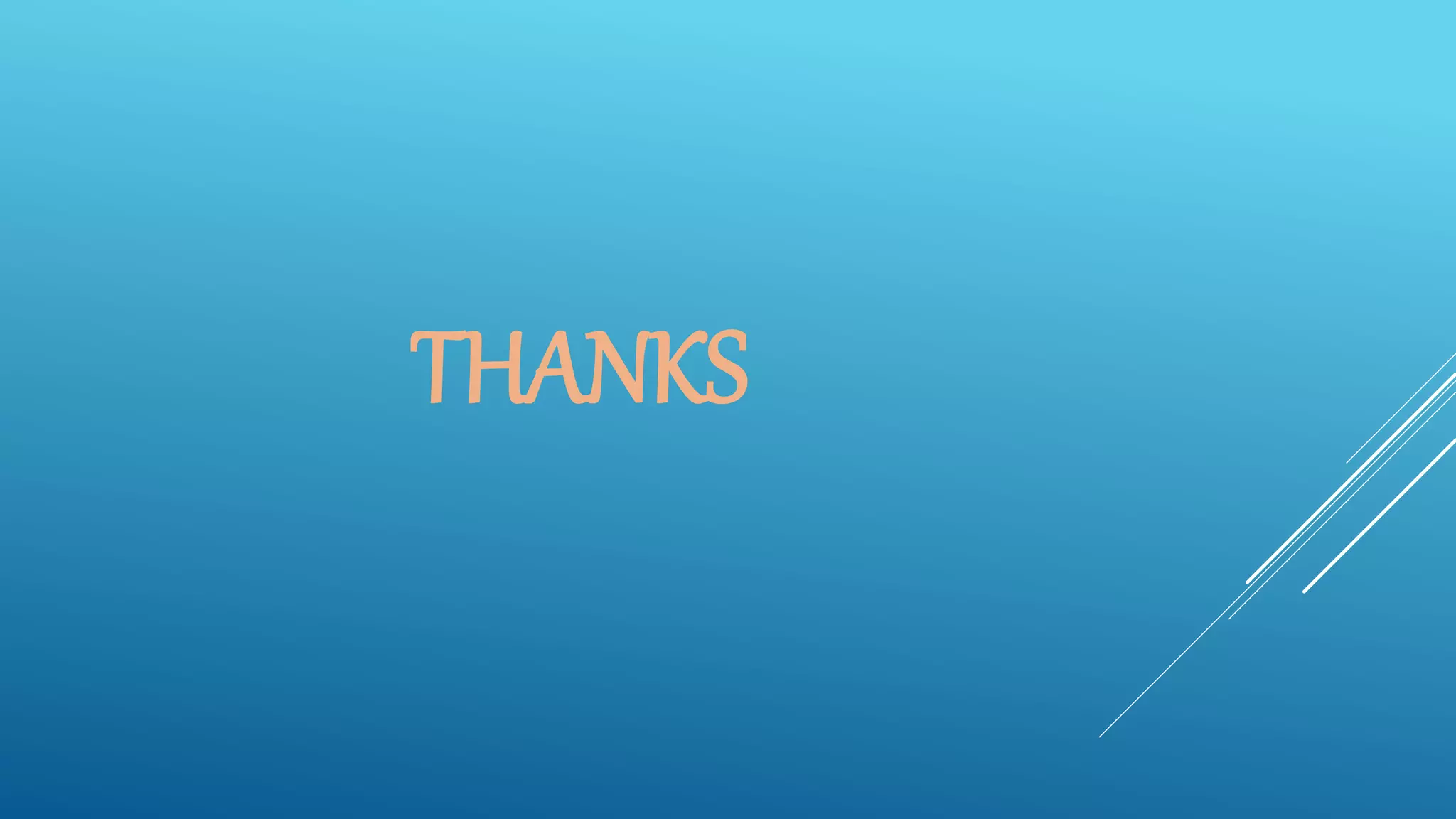THANKS
 
