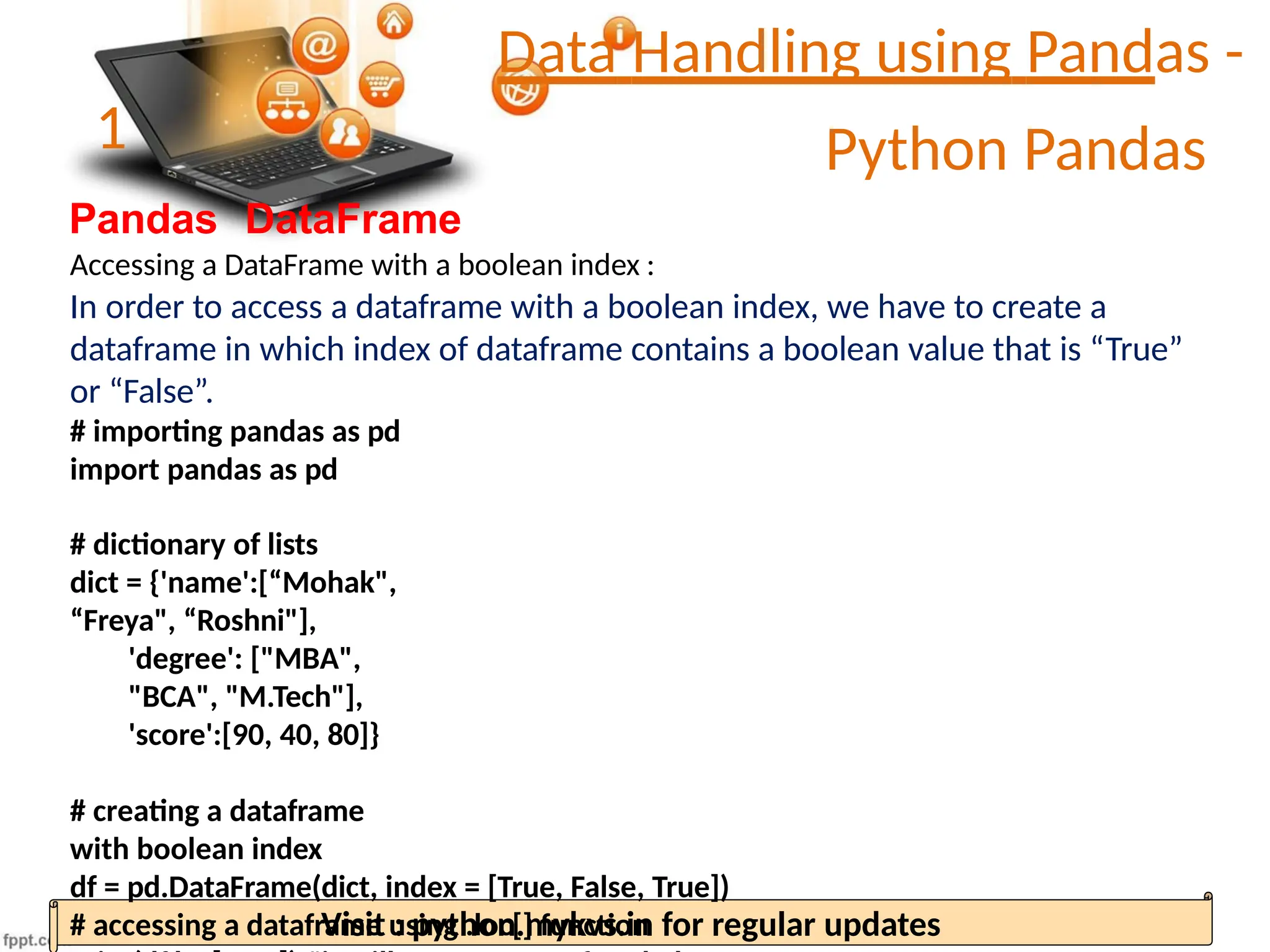 Python Pandas.pptx1234567891234567891234 | PPT