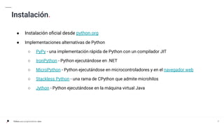 Python para Programadores Java: Guía Completa y Comparativa | PDF