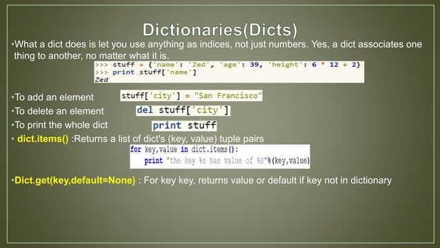 Learn Python The Hard Way Presentation | PPT