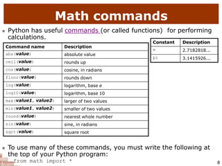 Python Training Course in Chandigarh(Mohali) | PPT