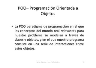 Lenguaje de Programación orientada a objetos en | PDF