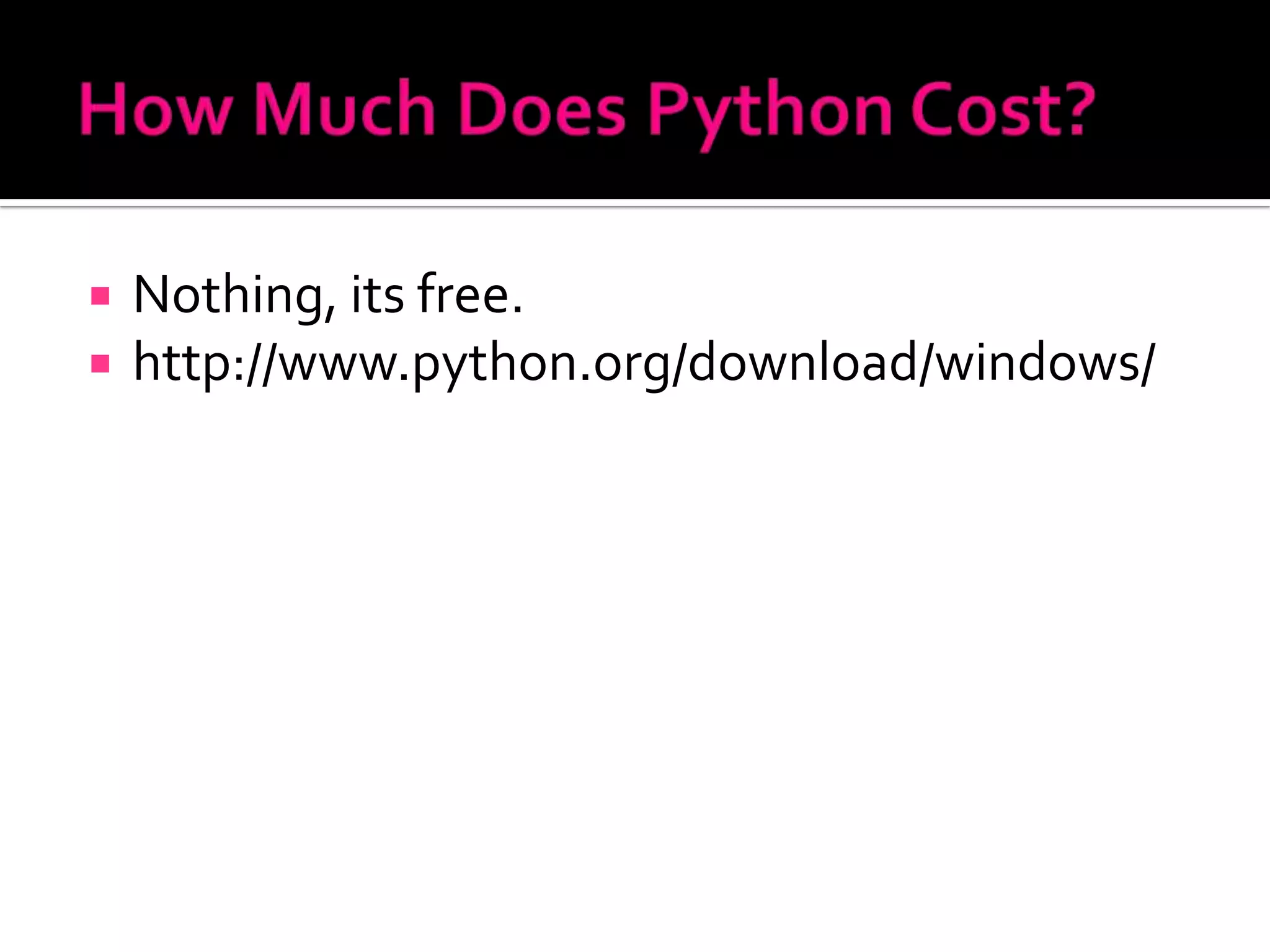 Python powerpoint | PPT