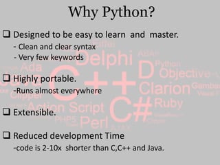 Python-The programming Language | PPT
