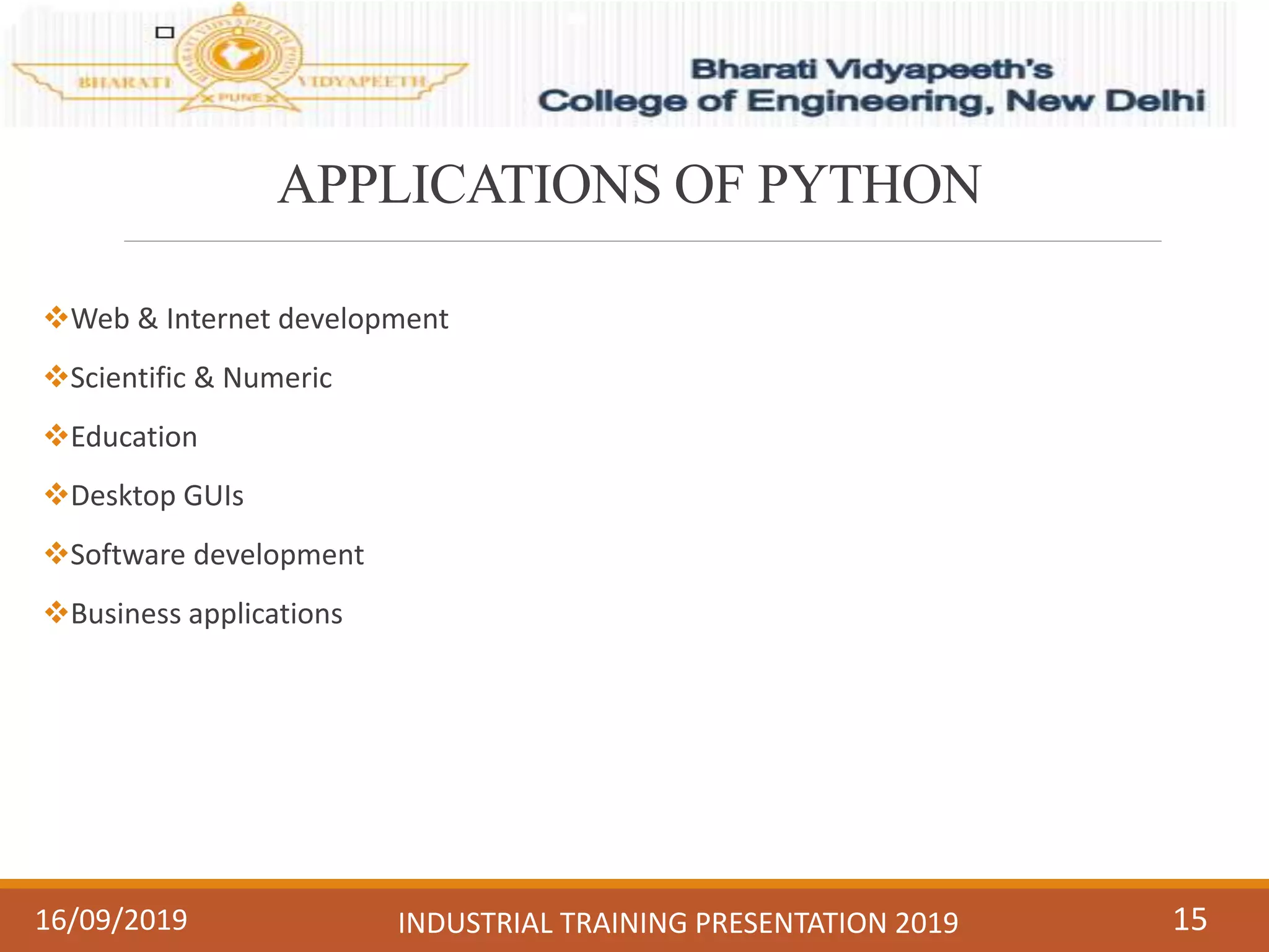 Python ppt | PPT