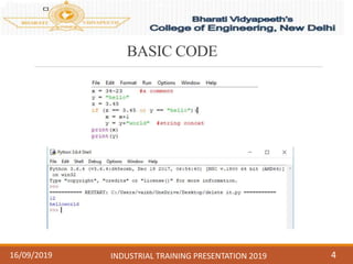 Python ppt | PPT