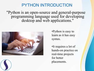 Python ppt | PPT